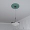 Ekena Millwork Baltimore PVC Medallion (Canopies up to 6 1/2"), 16"OD x 3 1/2"ID x 1"P, Metallic Sea Mist CMP16BAFSM - alternate 6